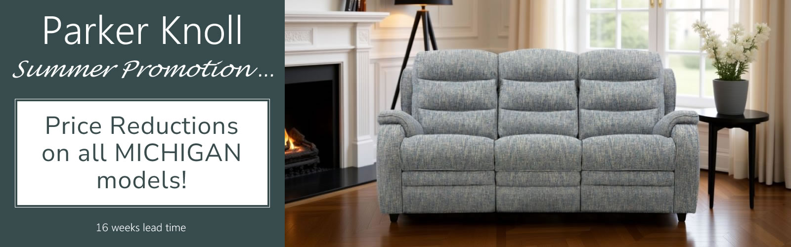 Save on Parker Knoll Michigan models this summer
